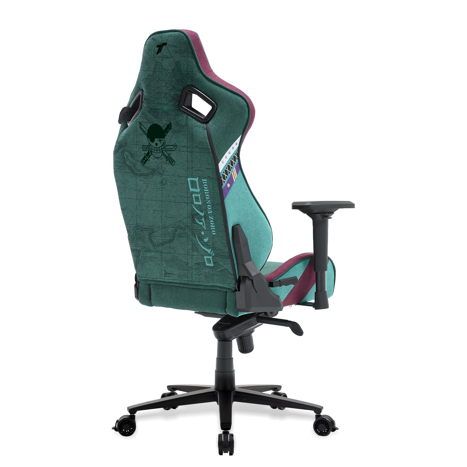 360° view of TTRacing Surge X - Air Threads Fabric Chair - Zoro Edition - angle 4