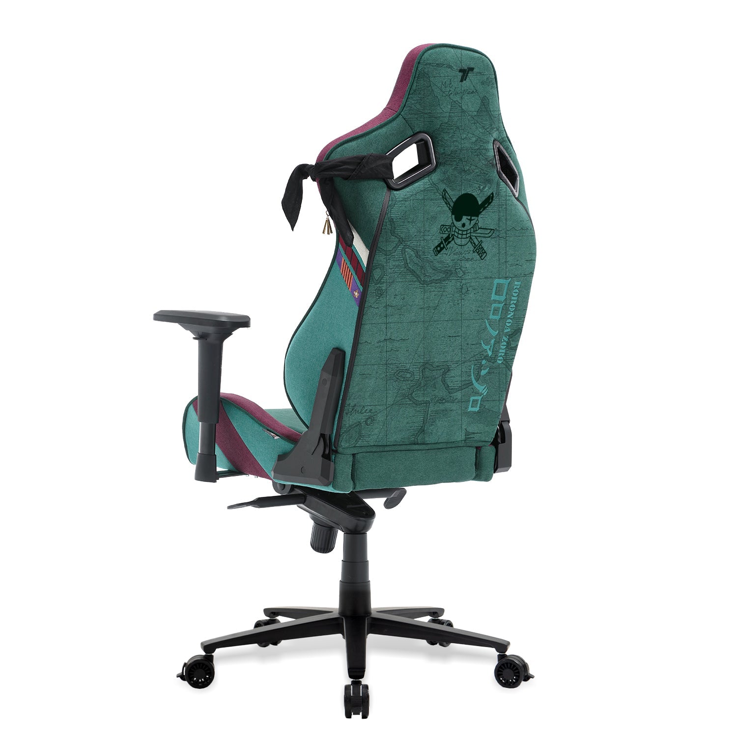 360° view of TTRacing Surge X - Air Threads Fabric Chair - Zoro Edition - angle 6